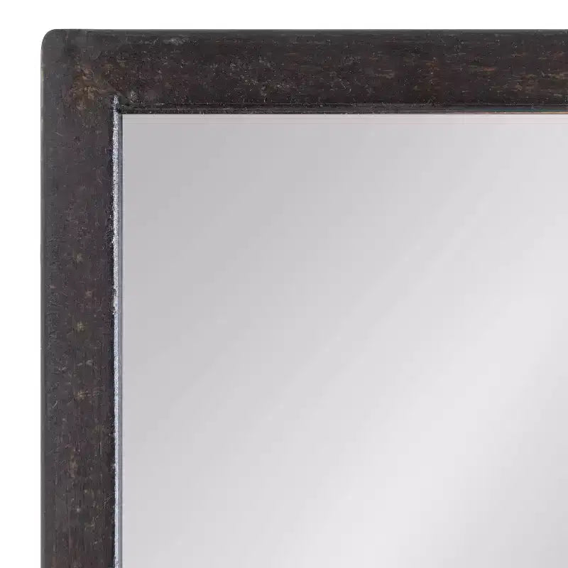 Specchio da parete funzionale Mehta marrone rustico - Kate & Laurel All Things Decor